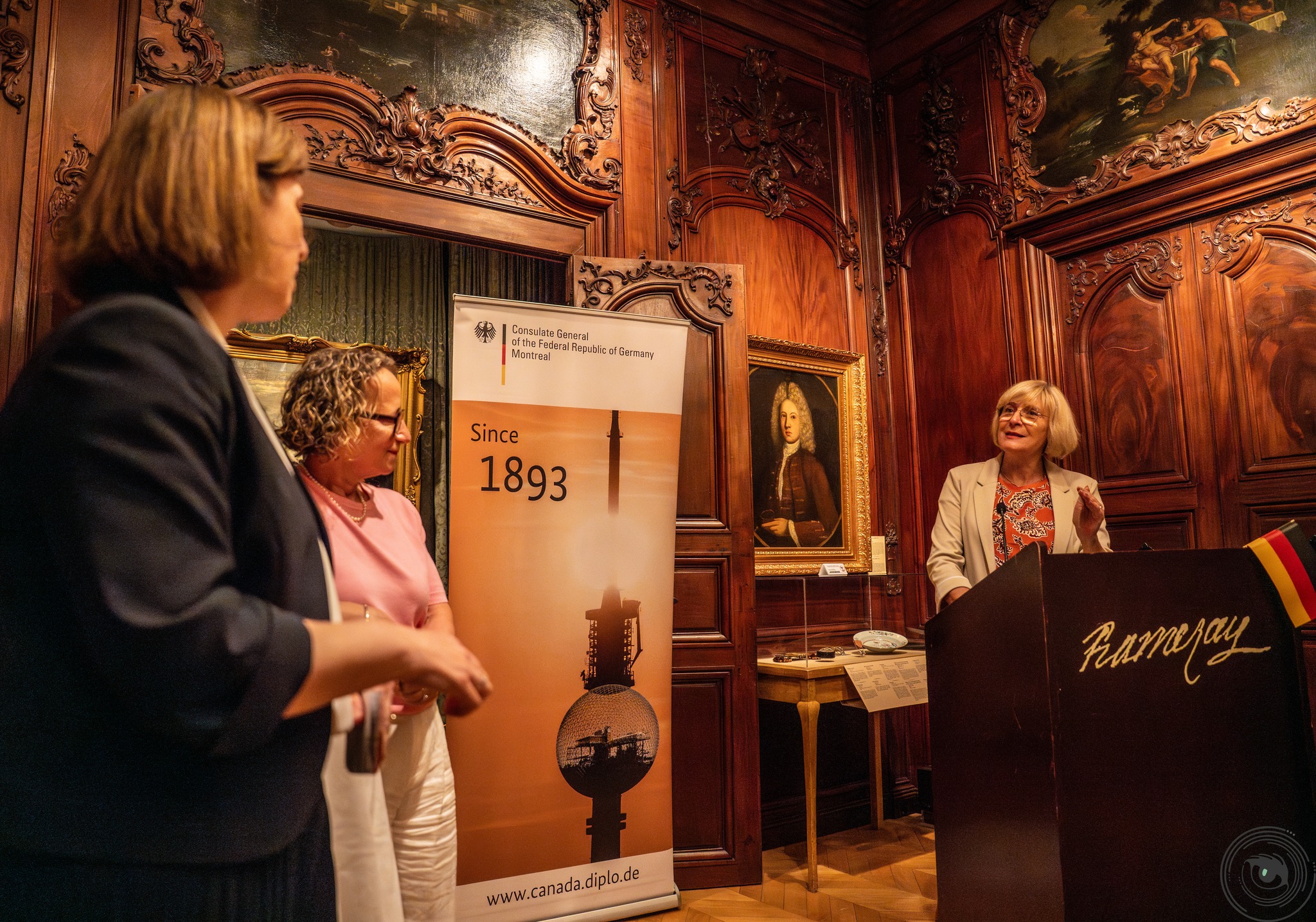 Mitglieder der Gesellschaft bei der 190-Jahr-Feier